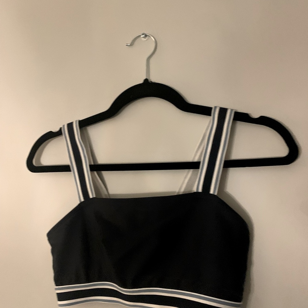 abercrombie kids navy thick strap bikini top